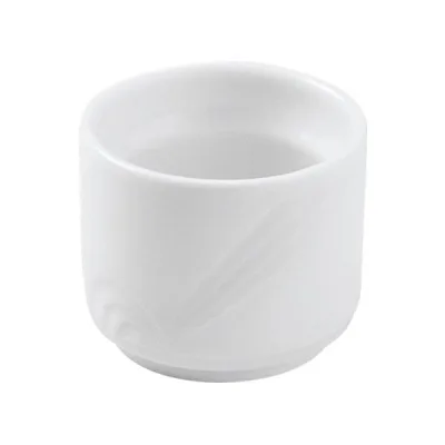 Porselen Halley Beyaz Yumurtalık 6Cm  