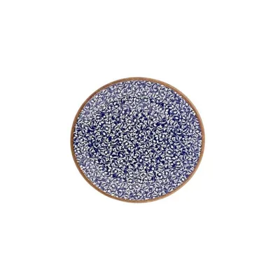 Edera Cobalt Zest 25 Cm Düz Tabak