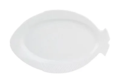 Porselen Beyaz Balık Tabağı 33Cm    