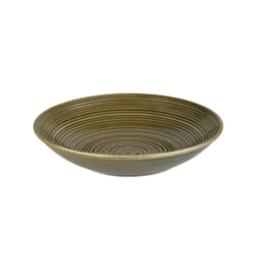 Helix Bamboo Flavor Çukur Tabak 25 cm (1300 cc)