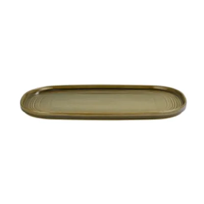 Helix Bamboo Oval Tabak 30 cm (30 x 16)