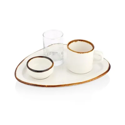 Gleam Gastro  Kahve Sunum Takımı 21*16 Cm