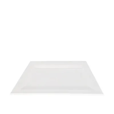 Beyaz Melamin A.Büfe Kare Tabak 37,3 Cm(Hp2613)