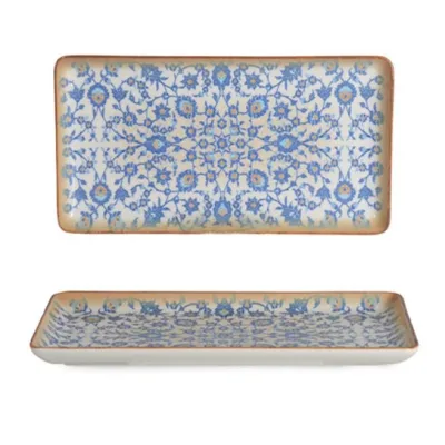 Flora Dikdörtgen Servis Tabağı 33 cm