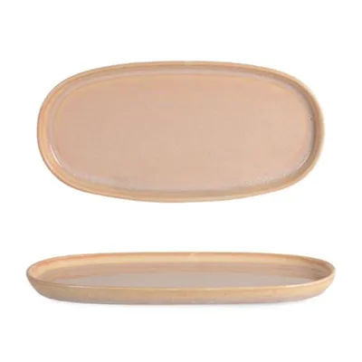 Toledo Oval Düz Tabak 35 cm