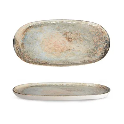 Toledo Oval Düz Tabak 35 cm
