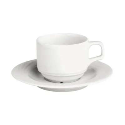 Porselen Halley Be Çay Fincanı Tabağı  