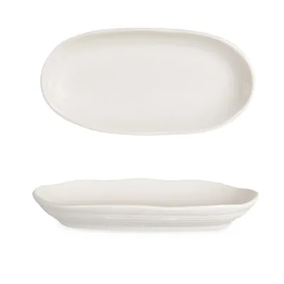 Kayla Organik Oval Tabak 36 cm
