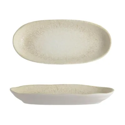 Kayla Organik Oval Tabak 28 cm