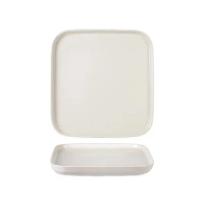 Verano Krem Düz Tabak 16 cm