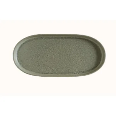Adelfa Ripple Oval Tabak 15 cm