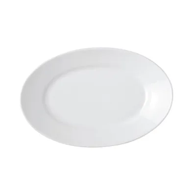 Porselen Bella Beyaz Kayık Tabak 22Cm  