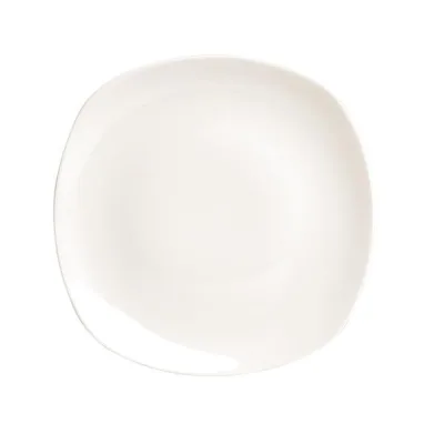 Porselen Square Alumilite Düz Tabak 16Cm
