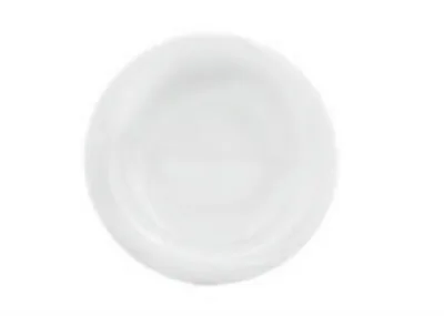 Porselen Troy Beyaz Çukur Tabak 21Cm  