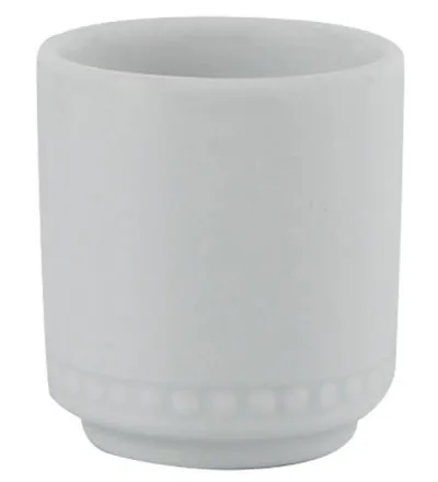 Porselen Collet Beyaz Kürdanlık 57Mm  