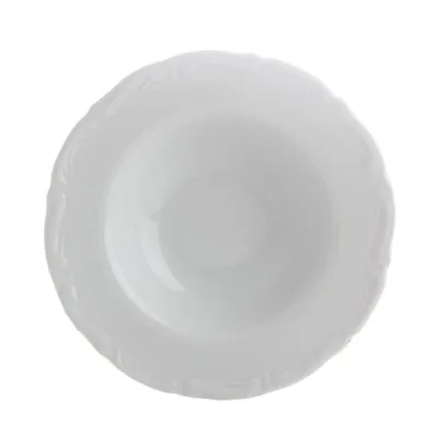 Porselen Maria Beyaz Makarna&Salata Taba
