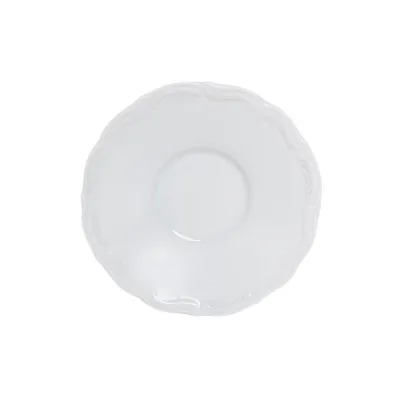Porselen Maria Beyaz Çay Tabağı 12Cm  