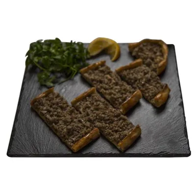 Kare Tabak - Naturel Kenar
