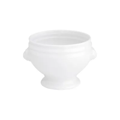 Porselen Beyaz Aslan Başlıklı Kase 11Cm 