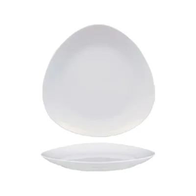 Porselen Pera Düz Tabak 21,27,30 cm