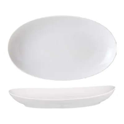 Porselen Pera Kayık Tabak 25,30 cm
