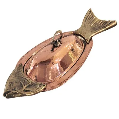 Bakır Balık Kayık 61 cm