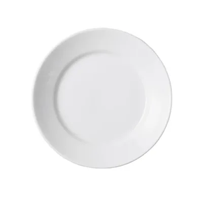 Porselen Bella Beyaz Düz Tabak 21Cm   