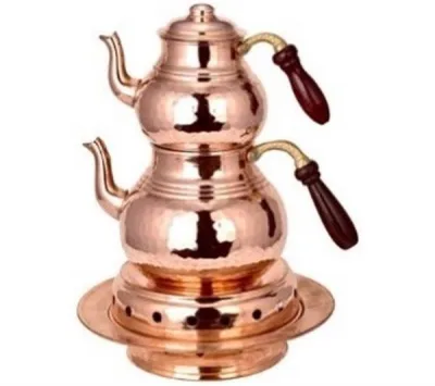 Bakır Çaydanlık Set 850/1800 cc