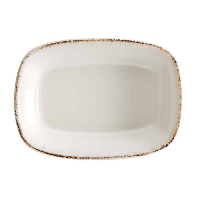 Bonna Retro Gourmet Dikdörtgen Kayık Tabak 17 cm