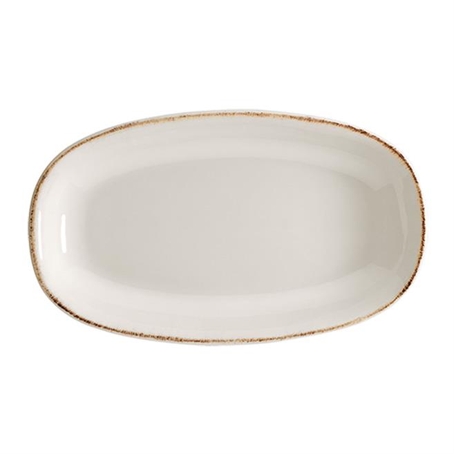 Bonna Retro Gourmet Oval Kayık Tabak 34 cm
