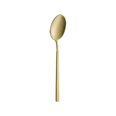 Bonna Grace Paslanmaz Çelik Mat Gold Kahve Kaşığı 13 cm