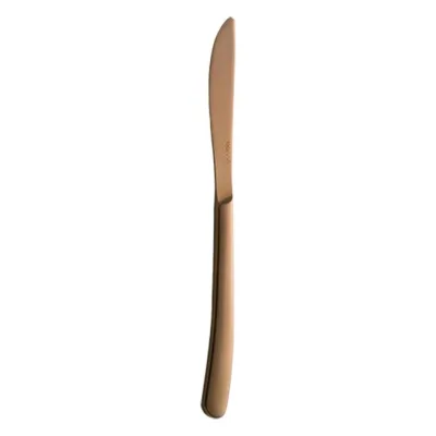 Bonna Vogue Paslanmaz Çelik Mat Bronz Yemek Bıçağı