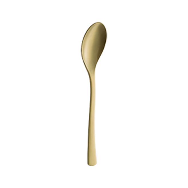 Bonna Vogue Paslanmaz Çelik Mat Gold Çay Kaşığı 12 cm