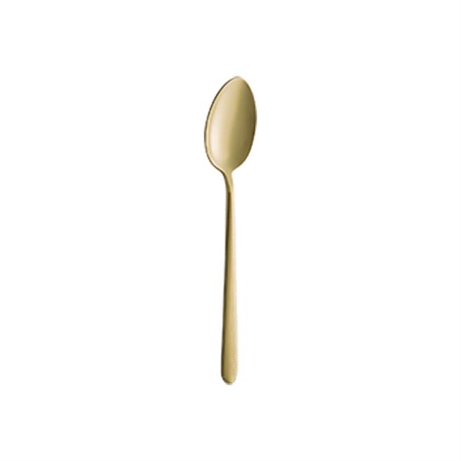 Bonna Illusion Paslanmaz Çelik Mat Gold Çay Kaşığı 11 cm