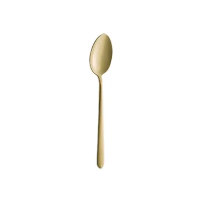 Bonna Illusion Paslanmaz Çelik Mat Gold Çay Kaşığı 11 cm