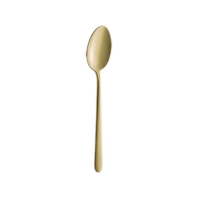 Bonna Illusion Paslanmaz Çelik Mat Gold Kahve Kaşığı 13 cm
