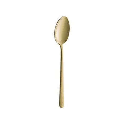 Bonna Illusion Paslanmaz Çelik Mat Gold Kahve Kaşığı 13 cm