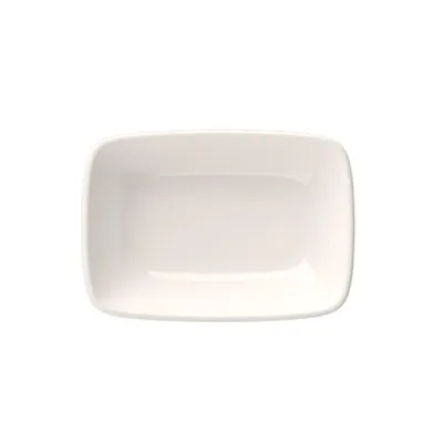Porser Quadro Dikdörtgen Kayık Tabak 9 cm