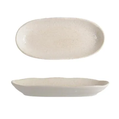 Kayla Organik Oval Tabak 36 cm