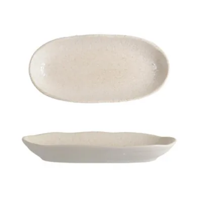 Kayla Organik Oval Tabak 17 cm