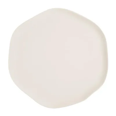 Porselen Pure Alumilite Düz Tabak 21Cm 