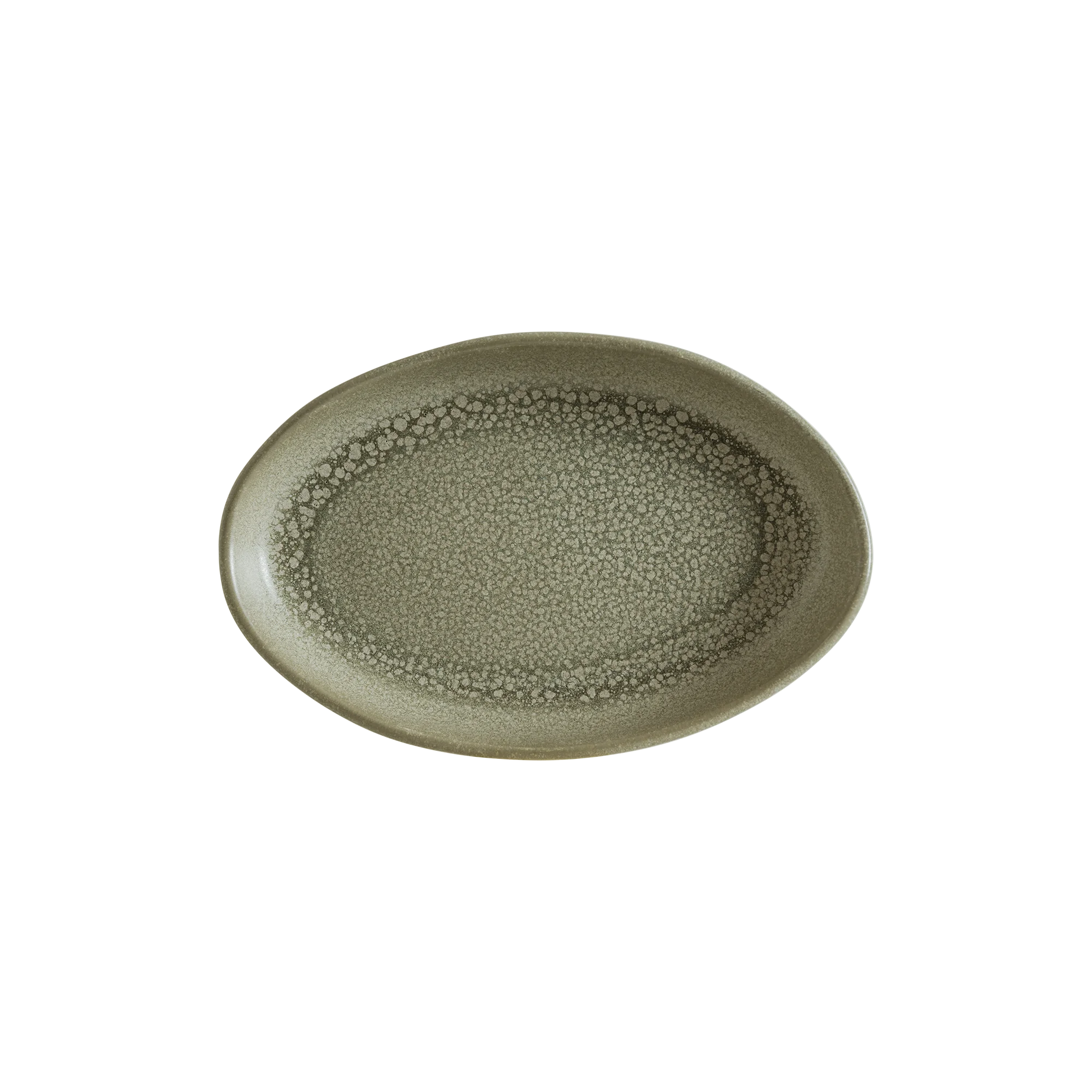 Adelfa Cras Oval Tabak 19*13 Cm