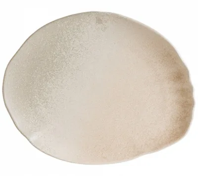 Sahara Tone Oval Tabak 36 Cm
