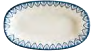Marlena Albus Düz Tabak 18 Cm