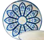 Marlena Albus Düz Tabak 18 Cm