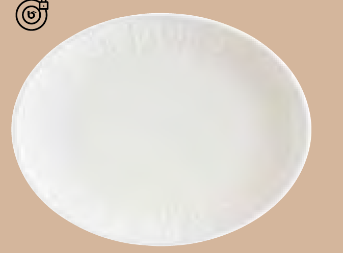 Strato Oval Tabak 31 Cm