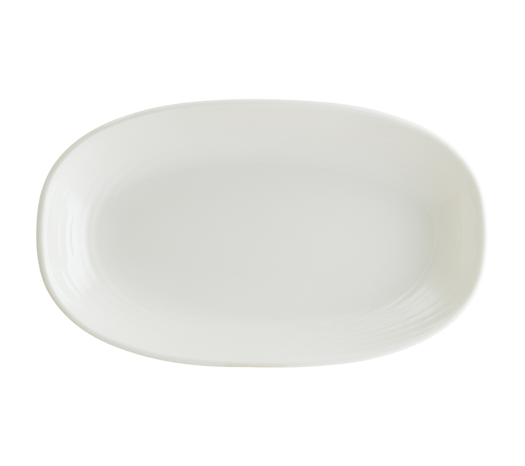 Loop Gourmet Oval Kayık Tabak 34*19 Cm