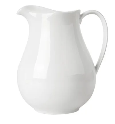 Porselen Beyaz Sürahi 1660Cc      