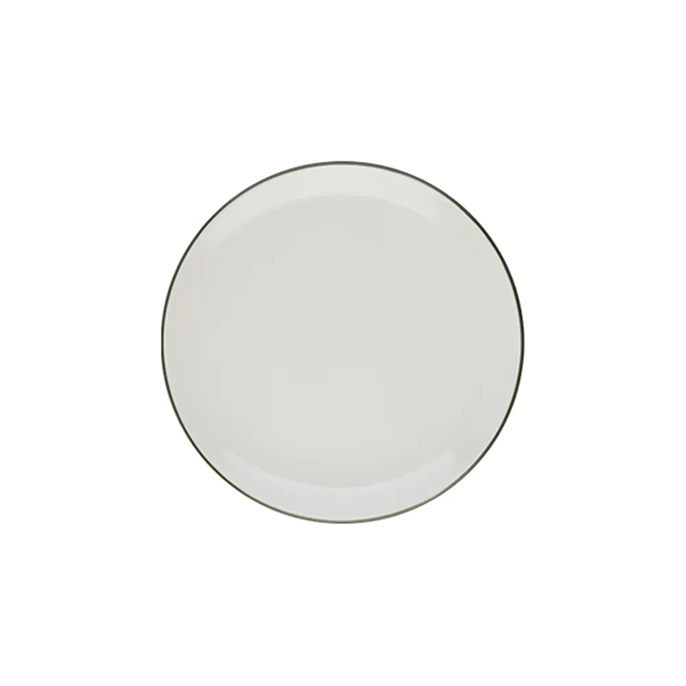 Modest Green Lona Düz Tabak 28,5 cm