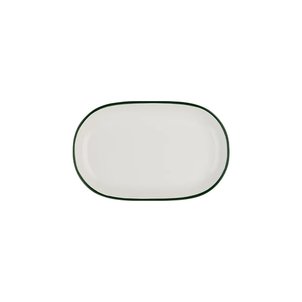 Modest Green Magnus Oval Kayık 28 cm